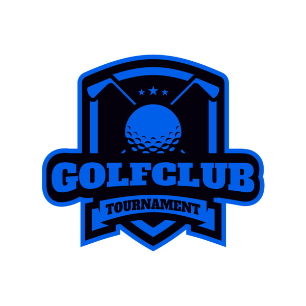 Golf Club Tournament logo template 03 Thumbnail
