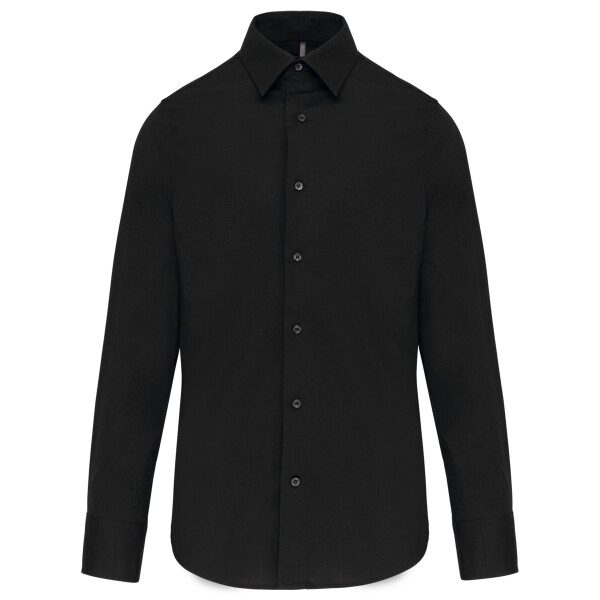 Heren stretch overhemd lange mouwen Thumbnail