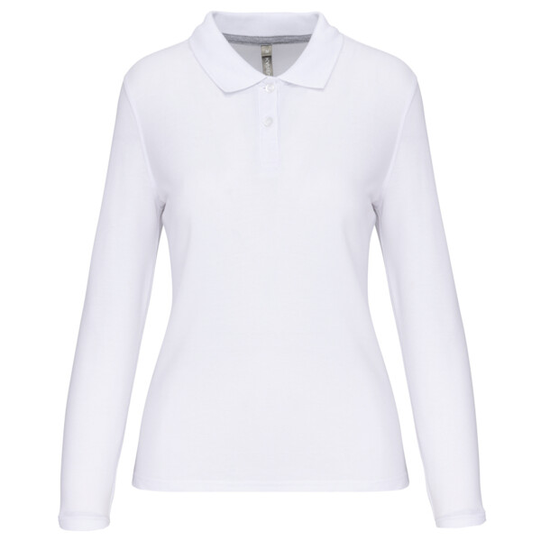 Damespolo lange mouwen Thumbnail