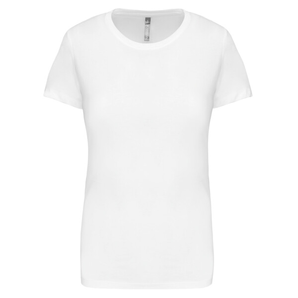 Dames t-shirt ronde hals korte mouwen Thumbnail